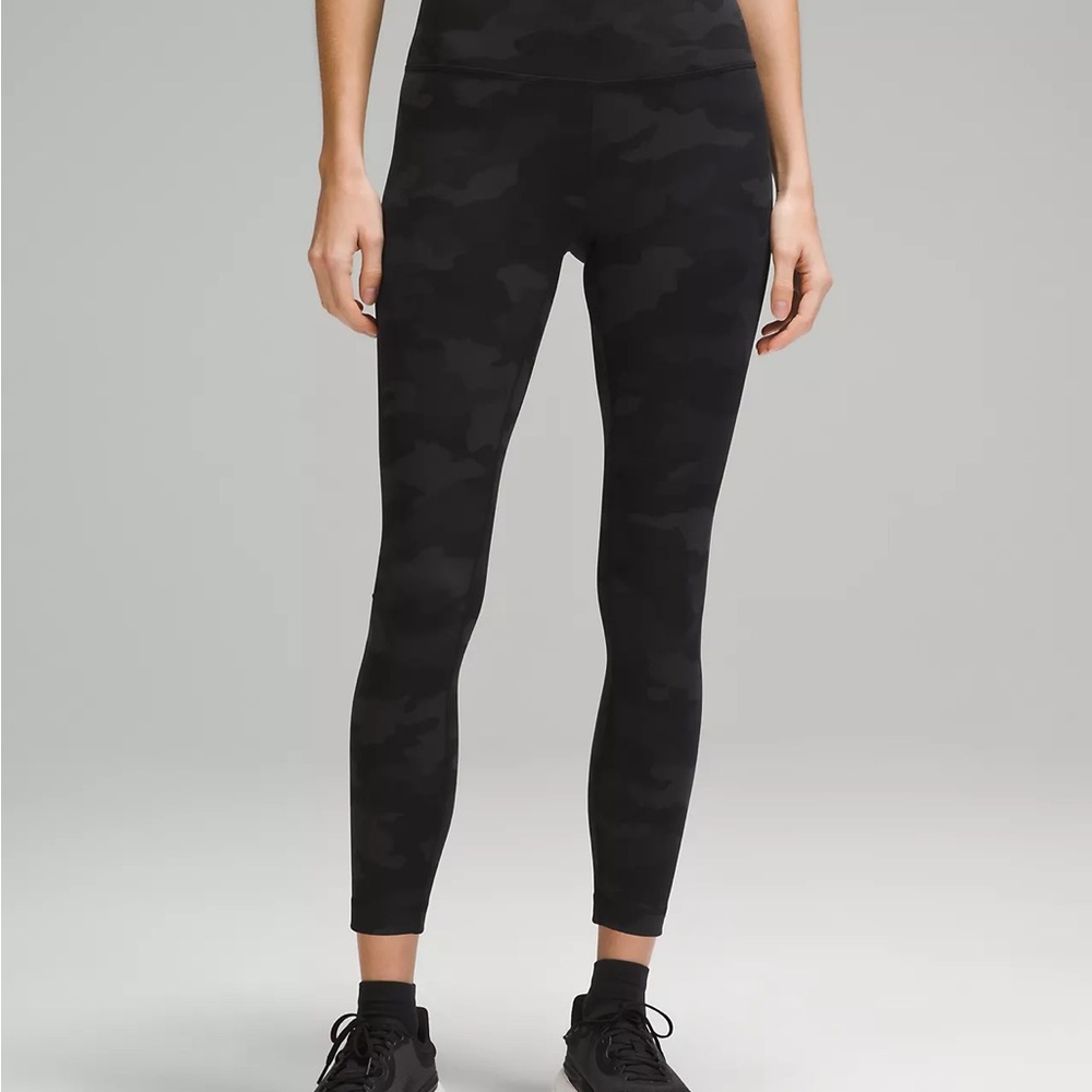 Lululemon Athletica Dark Camouflage Leggings